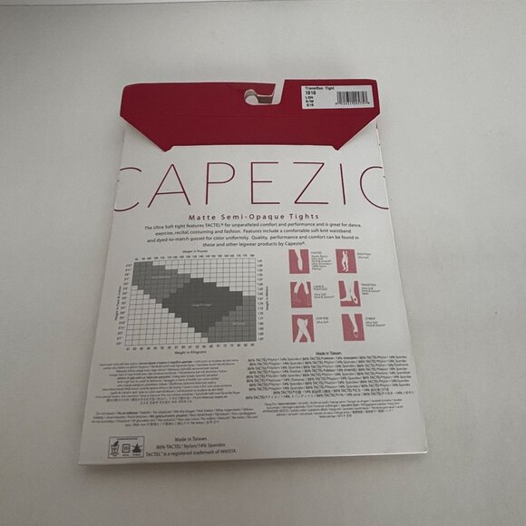 Capezio Transition Tights Ultra Soft Matte Semi-Opaque S M 1816 Dance LSN - Picture 3 of 8